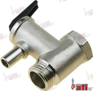 Valve sécurité noir 1/2” tar. 6 ±0.5 bar Ati – réf GS50416