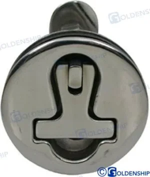 Verrou poignee « t » avec clé d. 79mm Goldenship – réf GS72420