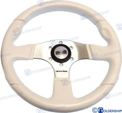 Volant atlantic 330 mm blanc Goldenship - réf GS41141