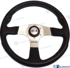 Volant atlantic 350 mm noir Goldenship – réf GS41137