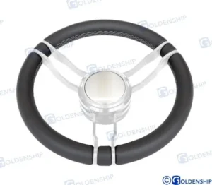Volant cuir tino 350 mm noir Gussi – réf GS41285