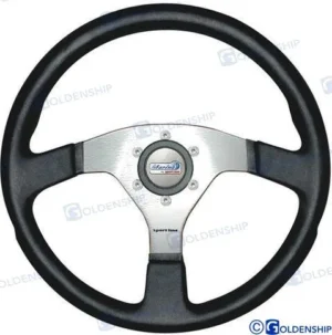 Volant marina 350mm noir Goldenship – réf GS41145
