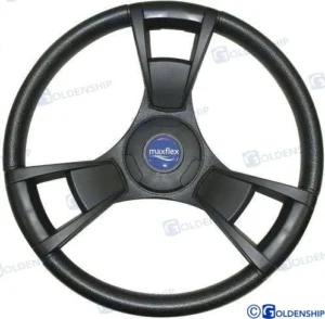 Volant pismo noir 350mm Goldenship – réf PREMF33521