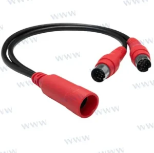 Y câble connect 2 transom mc-bb Wet Sounds – réf WETMC-TR-Y
